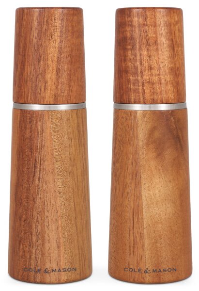 COLE&MASON Комплект мелнички за сол и пипер “MARLOW ACACIA“ - 18,5 см