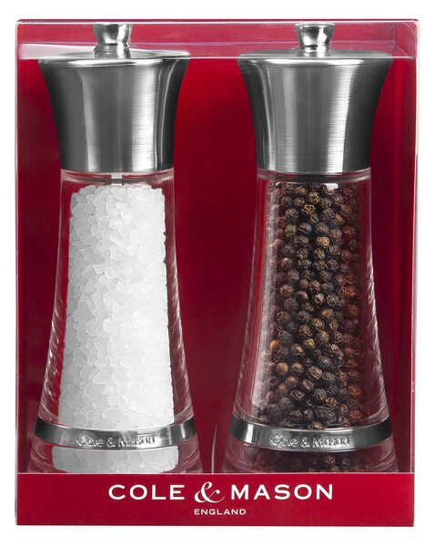 COLE&MASON Комплект мелнички за сол и пипер “MONACO“ - 17,5 см
