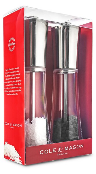 COLE&MASON Комплект мелнички за сол и пипер “EVERYDAY STYLE“ - 16,5 см