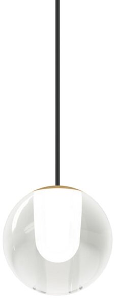 Wever & Ducré Lighting WEVER DUCRÉ LED висяща лампа Oplia 1.0, крем, 2700 K, Прозрачен, Дневна/трапезария, Стъкло, Модерен
