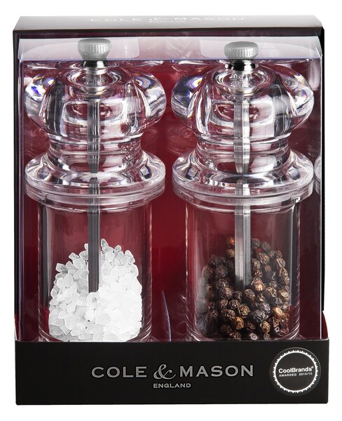 COLE & MASON Комплект мелнички за сол и пипер “505“ - 14 см