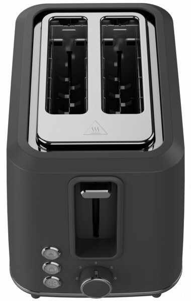 Тостер за хляб AENO ATS0001G, 930W, 7 степени, Сензорно управление, Обратен таймер, Защита при засядане, Тих, Сив