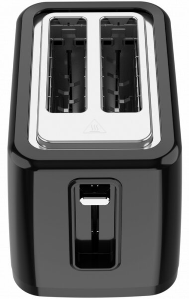 Тостер за хляб AENO ATS0002B, 930W, 7 степени, Сензорно управление, Обратен таймер, Защита при засядане, Тих, Черен