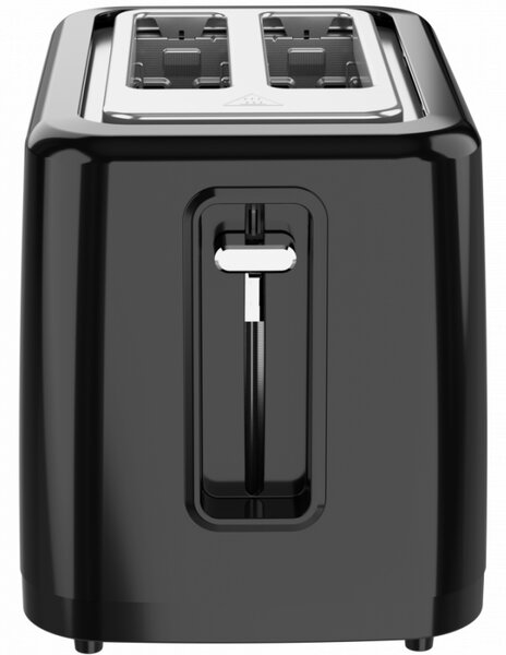Тостер за хляб AENO ATS0002B, 930W, 7 степени, Сензорно управление, Обратен таймер, Защита при засядане, Тих, Черен