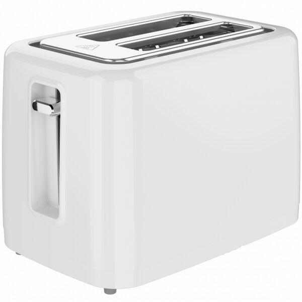 Тостер за хляб AENO ATS0002W, 930W, 7 степени, Сензорно управление, Обратен таймер, Защита при засядане, Тих, Бял