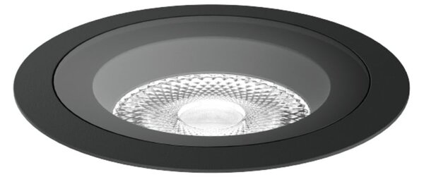 Wever & Ducré Lighting WEVER DUCRÉ LED лампа за вграждане в пода Blink trim 2.0, черна, Черен, Алуминий, Модерен, Осветителни тела за вграждане кръгли