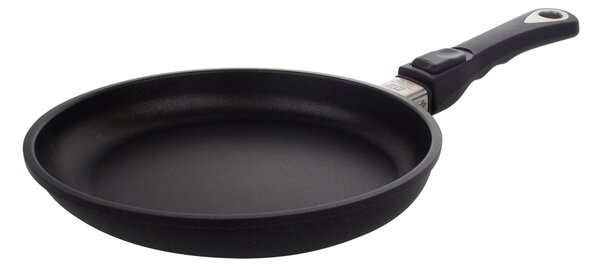 AMT Gastroguss Тиган плитък Ø 24 см, височина 4 см, с мобилна дръжка
