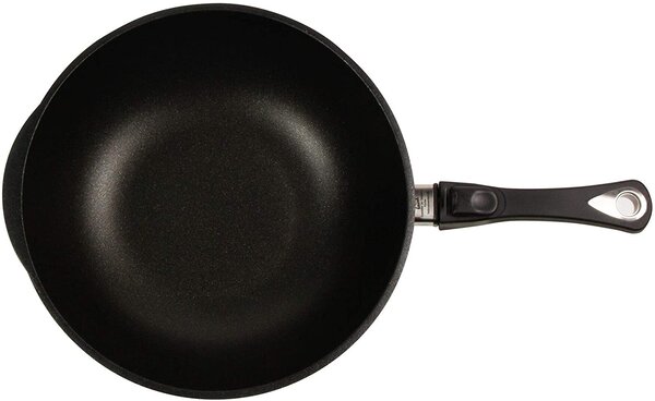 AMT Gastroguss Тиган уок Ø 32 см, височина 11 см, с мобилна дръжка