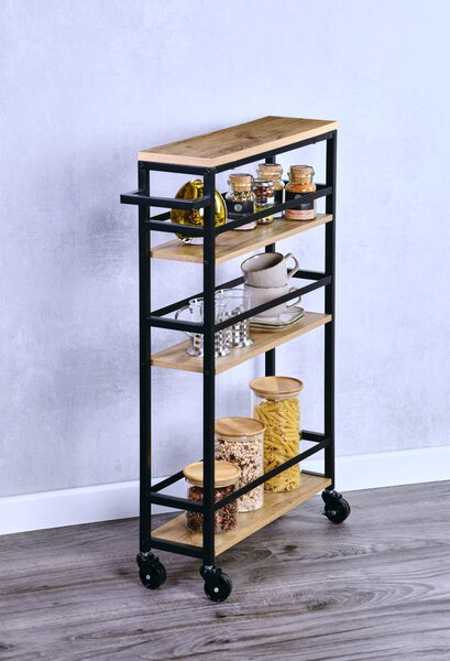 Кухненски рафт за ниша 15x50x81см KESPER