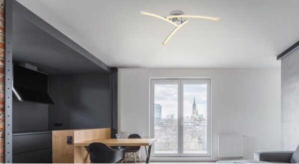 Globo 67169-18IP - LED Повърхностен полилей за баня JULES 3xLED/6W/230V IP44