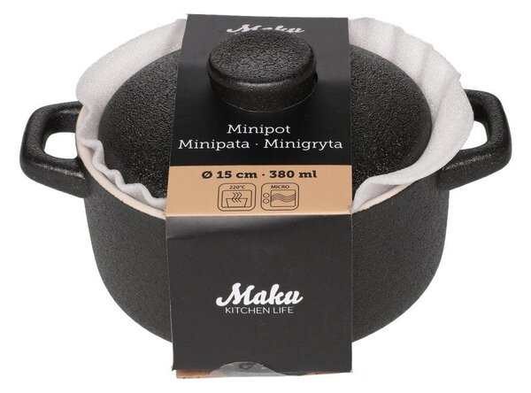 MAKU Керамична купичка (гювече) с капак - Ø 15см