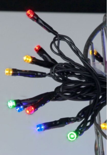 Eglo 410711 - Външен LED гирлянд, LED серия, 80xLED, 8m, IP44, многоцветен