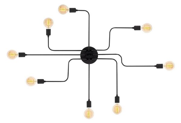 Повърхностен полилей TRUVA 8xE27/40W/230V