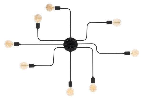 Повърхностен полилей TRUVA 8xE27/40W/230V