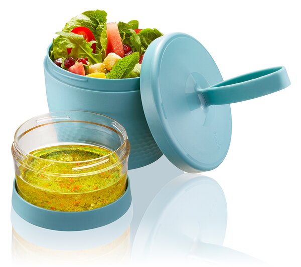 GEFU Двойна кутия за закуски “FOODIE“ - цвят - лазурно синьо
