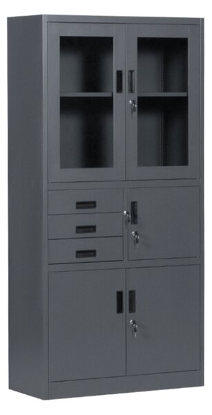 МЕТАЛЕН ШКАФ - CR-1240 E K SAND, ГРАФИТ