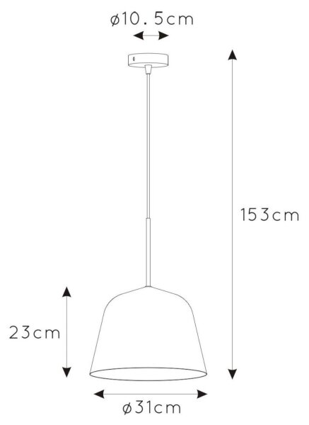 Lucide 30482/31/33 - Висящ полилей MISHA 1xE27/60W/230V зелен