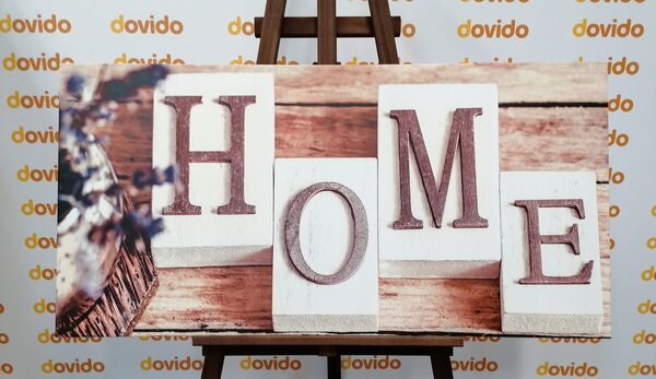 Картина на платно – Буквички Home
