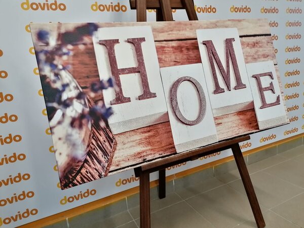 Картина на платно – Буквички Home