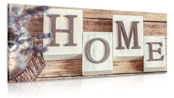 Картина на платно – Буквички Home