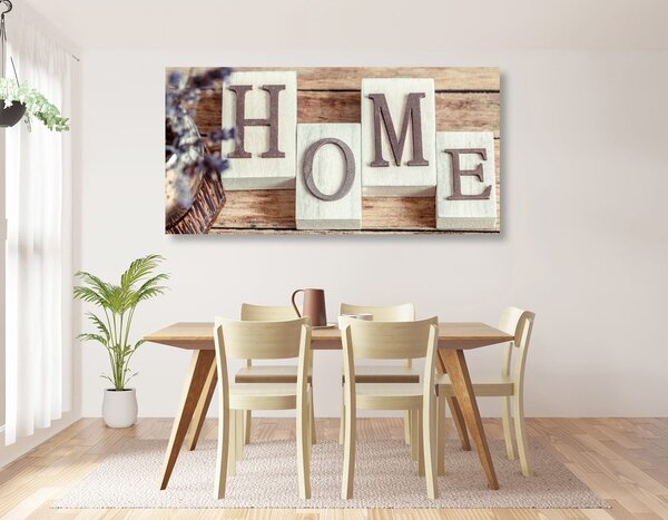 Картина на платно – Буквички Home