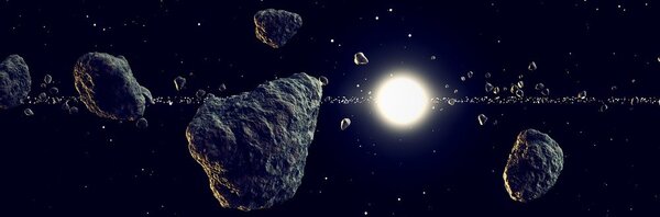 Картина на платно – Метеорити