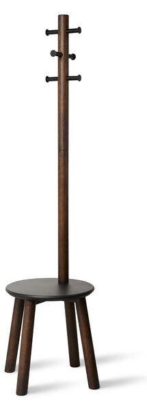 UMBRA Закачалка със стол “PILLAR STOOL“ - цвят орех