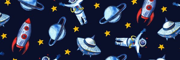 Картина на платно – Смел астронавт