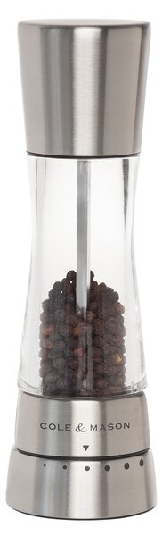 COLE & MASON Мелничкa за черен пипер “DERWENT” – 19 cm. – с механизъм за прецизност