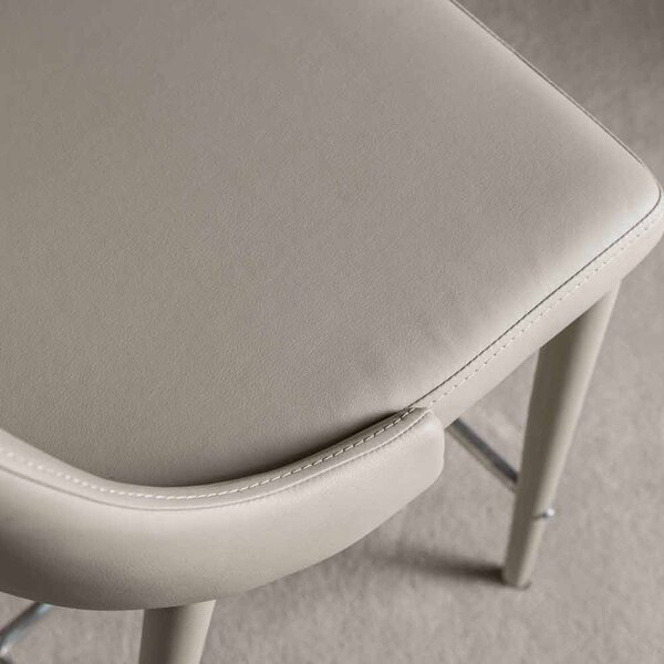 БАР СТОЛ LaSeggiola SINFONIA STOOL 518 ECO LEATHER SAND