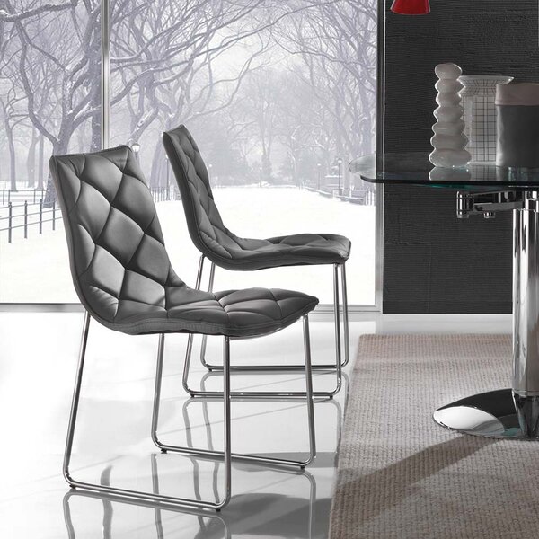 ТРАПЕЗЕН СТОЛ LaSeggiola JADE 296 ECO LEATHER GRIGIO TITANIO