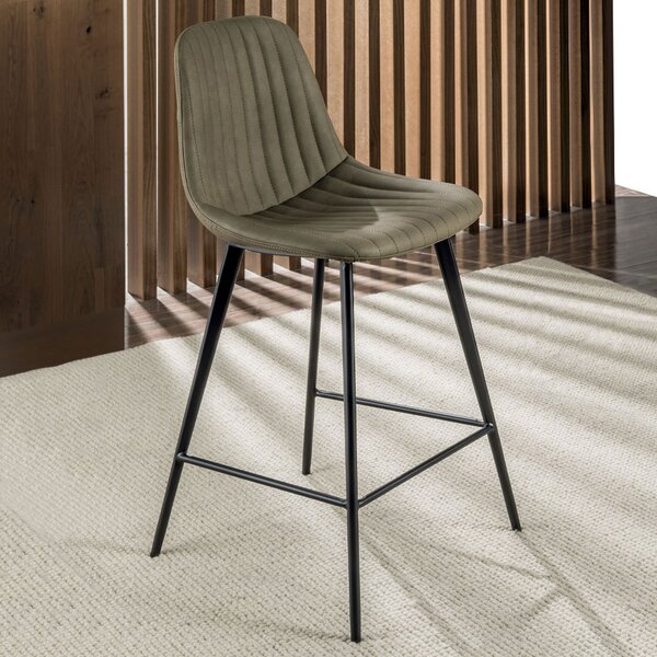 БАР СТОЛ LaSeggiola CINQUECENTO STOOL 500/2 ECO NABUK BEIGE