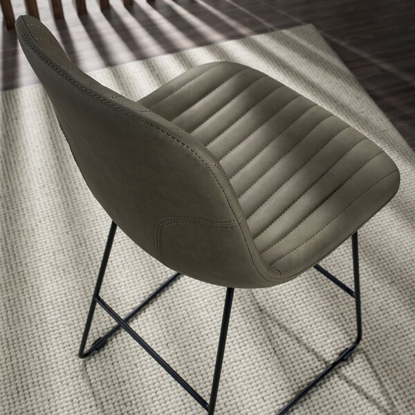 БАР СТОЛ LaSeggiola CINQUECENTO STOOL 500/1 ECO NABUK BEIGE