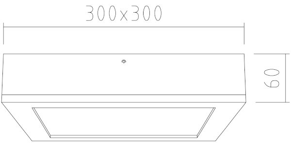 APLED - LED Лампа QUADRA LED/24W/230V дъб