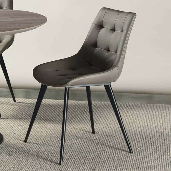 ТРАПЕЗЕН СТОЛ LaSeggiola CARNABY 4G 253 ECO LEATHER TORTORA FANGO