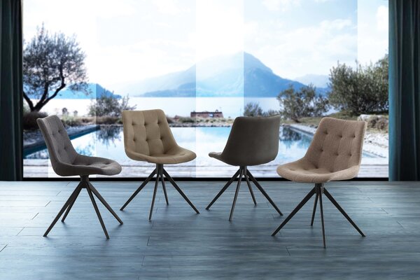 ТРАПЕЗЕН СТОЛ LaSeggiola CARNABY CLASSIC 252 Eco Nabuk grigio