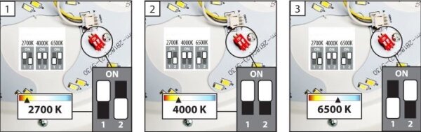 APLED - LED Лампа за баня със сензор LENS LED/16W/230V IP44 2700-6500K