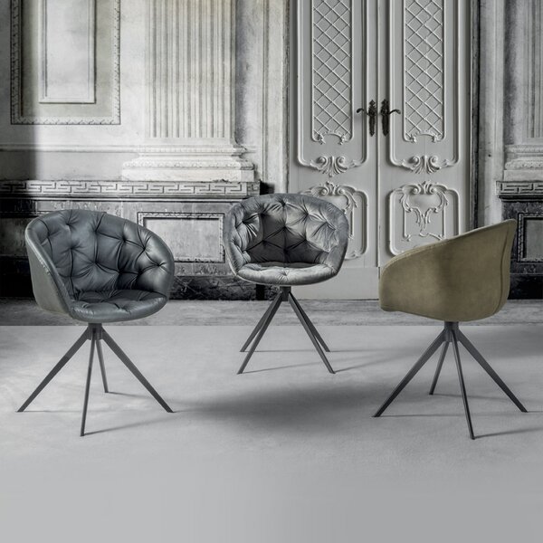 Трапезен стол CABIRIA 212 GRAY LaSeggiola