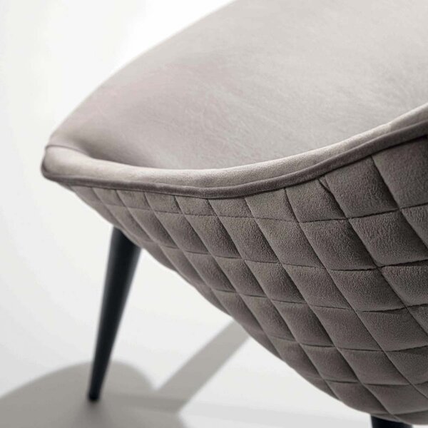 Трапезен стол TIFFANY 204 VELVET ANTRACITE LaSeggiola