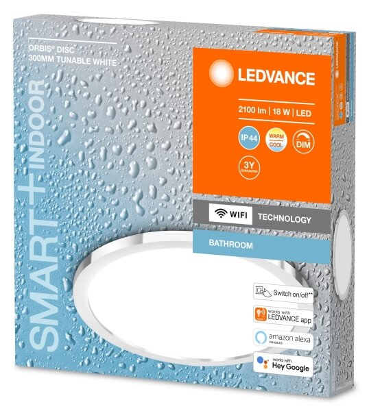 Ledvance - LED Димируема лампа за баня SMART+ DISC LED/18W/230V Wi-Fi