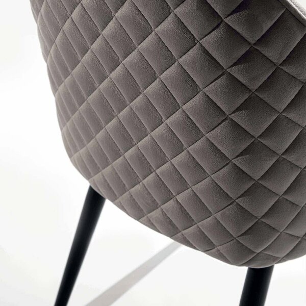 Трапезен стол TIFFANY 204 VELVET ANTRACITE LaSeggiola