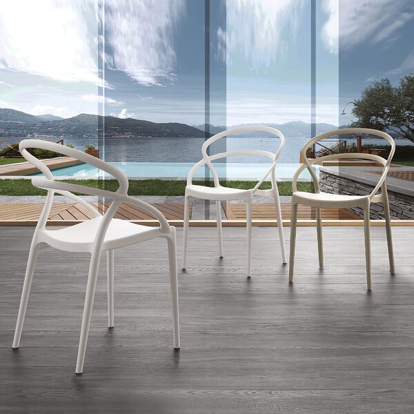 Трапезен стол PILAR 8 BIANCO LaSeggiola