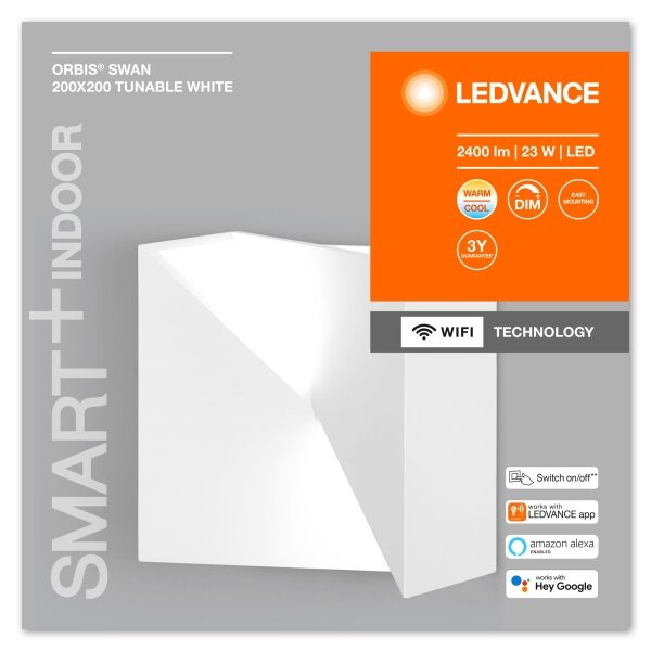 Ledvance - LED Димируем аплик SMART+ SWAN LED/23W/230V Wi-Fi