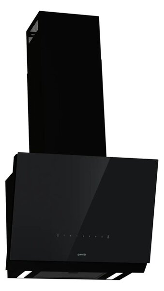 Абсорбатор Gorenje WHI66236B, колонен, енергиен клас A, 280W, въздухопоток 483 m3/h, 1 мотор, 2 филтъра, Wi-Fi, черен