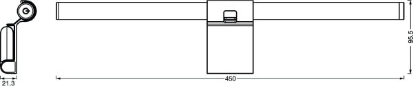 Ledvance - LED Димируемо осветление за монитор SUN@HOME LED/2,5W/5V Wi-Fi