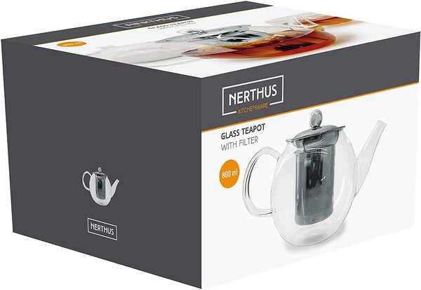 Стъклен чайник с инфузер Nerthus