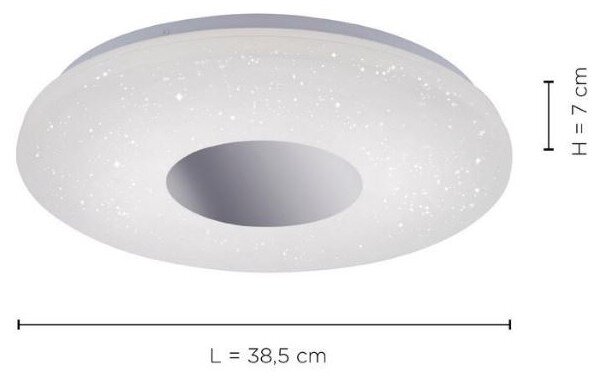 Leuchten Direkt 14422-17 - LED Лампа със сензор LAVINIA LED/18W/230V IP44