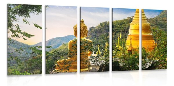 Картини от 5 части – Поглед към златния Буда