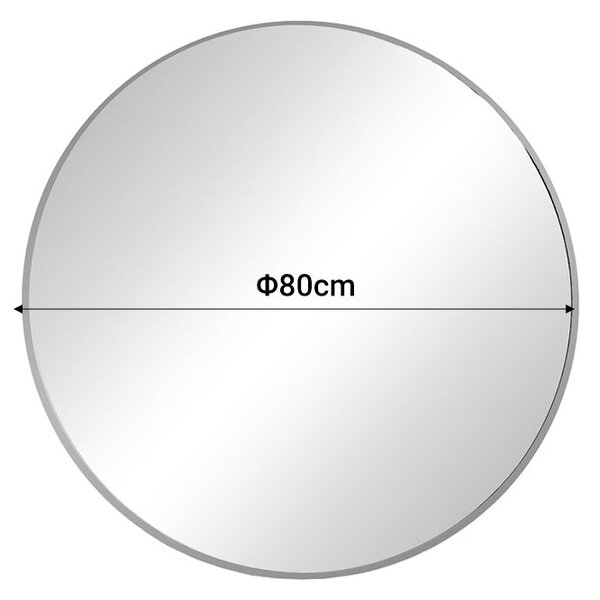 Огледало Emmett злато алуминий D80x2.5см
