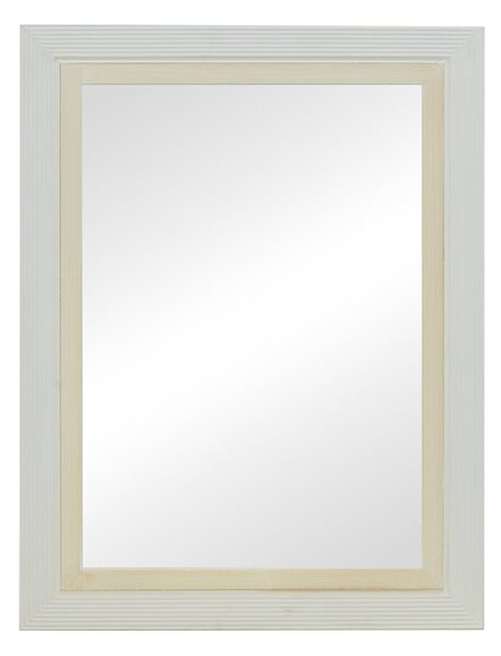Огледало Joliene естествено-античен бял цвят мдф 60x80x2.1см